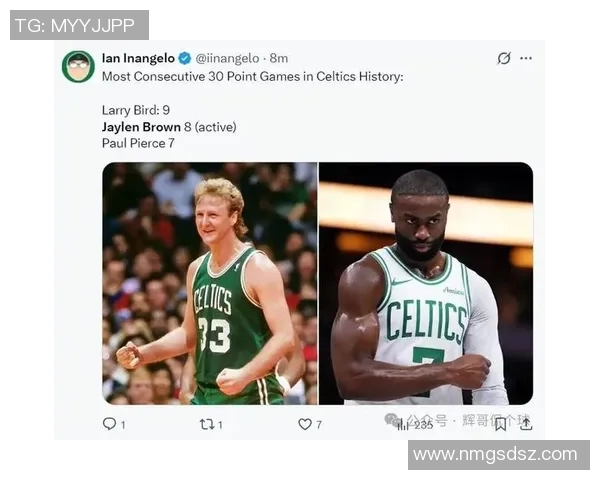 全能表现！杰伦·布朗22中11轰30分10板5助